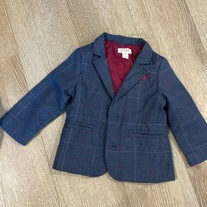 Blazer , Cat &Jack, 12month old dark blue with red and white accents